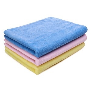 卡饰社（CarSetCity）洗车毛巾擦车布 3条装40*40cm 超细纤维吸水毛巾洗车布 擦玻璃抹布打蜡毛巾 汽车用品