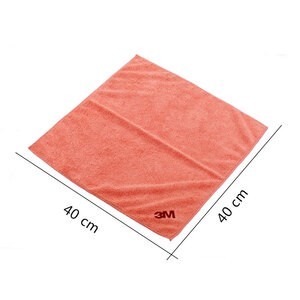 3M洗车毛巾擦车布洗车布细纤维强吸水毛巾汽车用品 5条装40cm*40cm颜色随机