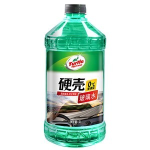 龟牌（Turtle Wax）玻璃水0℃2L挡风玻璃清洁剂去油膜去污剂家用窗户清洗剂单瓶G-4081R汽车用品（原G-4081）
