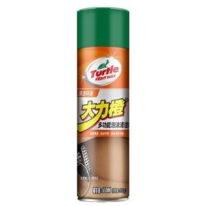 龟牌（Turtle Wax）大力橙多功能泡沫清洁剂汽车内饰清洗剂汽车用品皮革护理剂 新能源清洗剂G-4436R 650ml